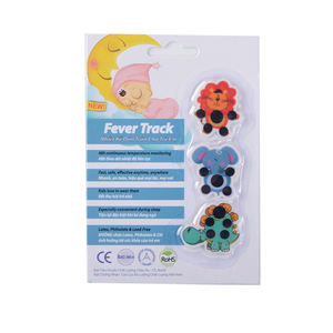 Fashional Phổ Biến Tốt Nhất Thông Minh Dễ Thương Sốt Meter Xách Tay Surface Wine Sticker LCD Trán Nhiệt Kế Strips - Product Image 1