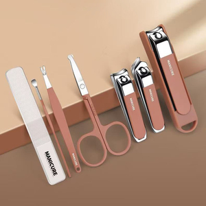 Bộ dụng cụ cắt móng tay cao cấp tùy chỉnh, bộ dụng cụ chăm sóc móng tay và chân dành cho nam - Product Image 3
