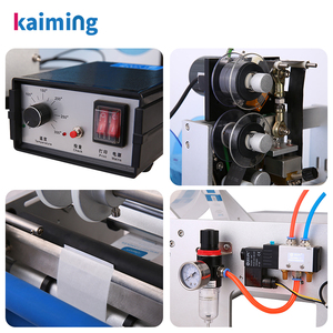 <span class=keywords><strong>Machine</strong></span> d'impression d'étiquettes pour flacons en verre, boîtes en fer blanc, bouteilles rondes en plastique avec imprimante de date pour le marché des sodas et des assaisonnements - Product Image 5