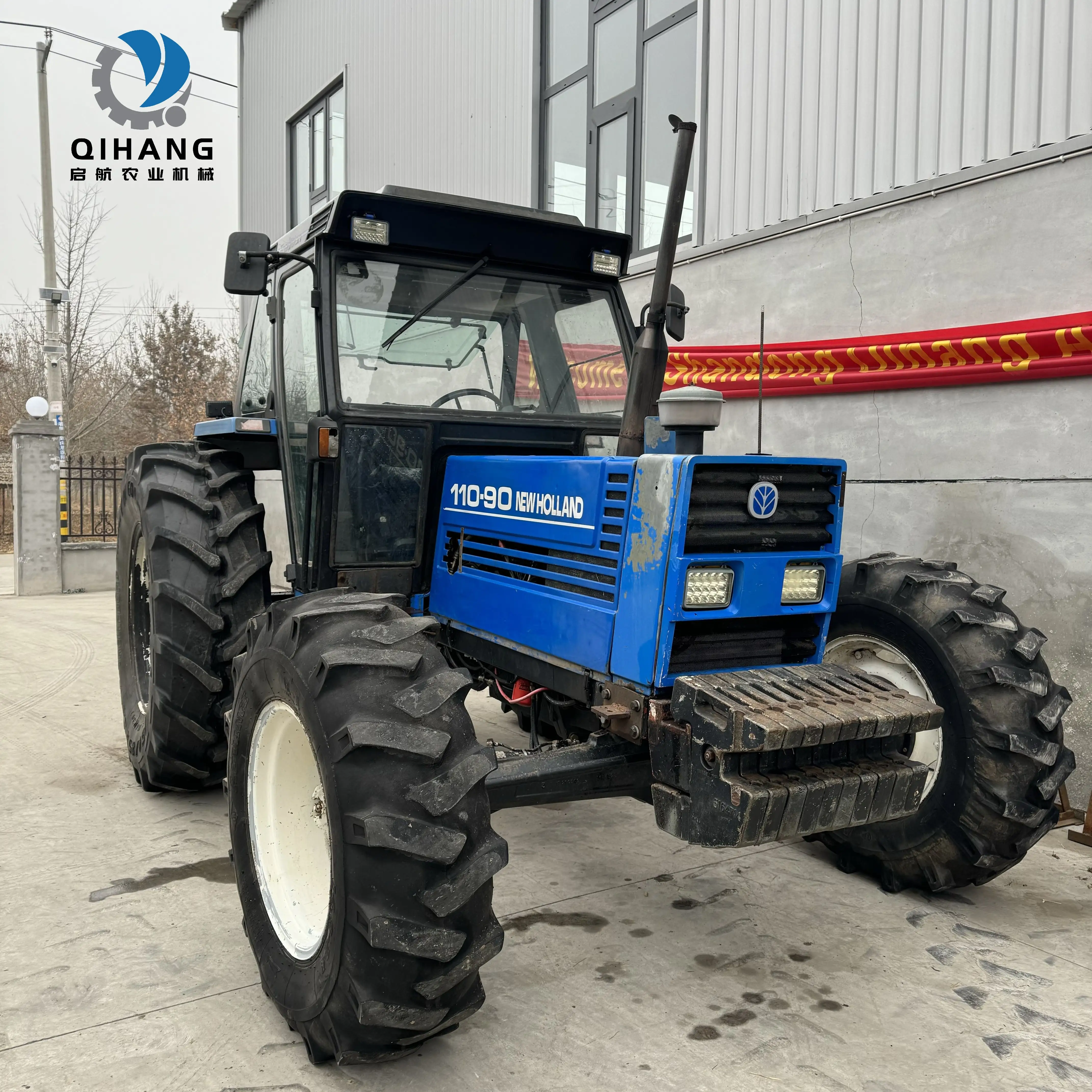 Lage Prijs Gebruikt Fiat Nieuw Holland Landbouwtractor Model 110-90 140-90 Te Koop Tractor Usado