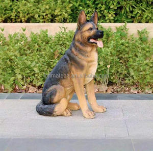 Moules en silicone 3D pour animaux (chien) pour statues et sculptures de jardin en béton - Product Image 1