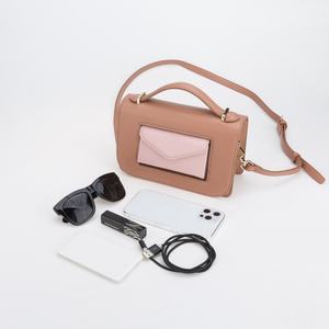 Sacs à main de créateur pour femmes en gros, sacs à main à deux poignées, matériau PU, couleur personnalisable, logo OEM, marque de haute qualité - Product Image 5