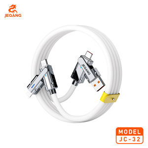 โทรศัพท์มือถือสองผู้โดยสารสองที่ชาร์จหูฟังคอมพิวเตอร์กล้องคอมพิวเตอร์ชาร์จเร็วสายข้อมูลเครื่องมัลติฟังก์ชั่นมุมขวา - Product Image 3