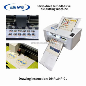Máquina troqueladora automática Nantou NT-350 A3+ con sistema servo de alta precisión para corte de etiquetas para procesamiento postimpresión. - Product Image 5