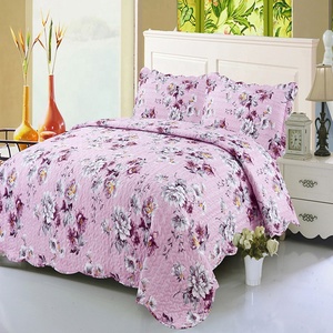 Chất Lượng Cao Bán Buôn Bộ Đồ Giường Giá Cả Cạnh Tranh Mềm Vua Kích Thước Thiết Kế Thời Trang Chần Sợi Nhỏ Bộ Đồ Giường Quilt Bộ - Product Image 3