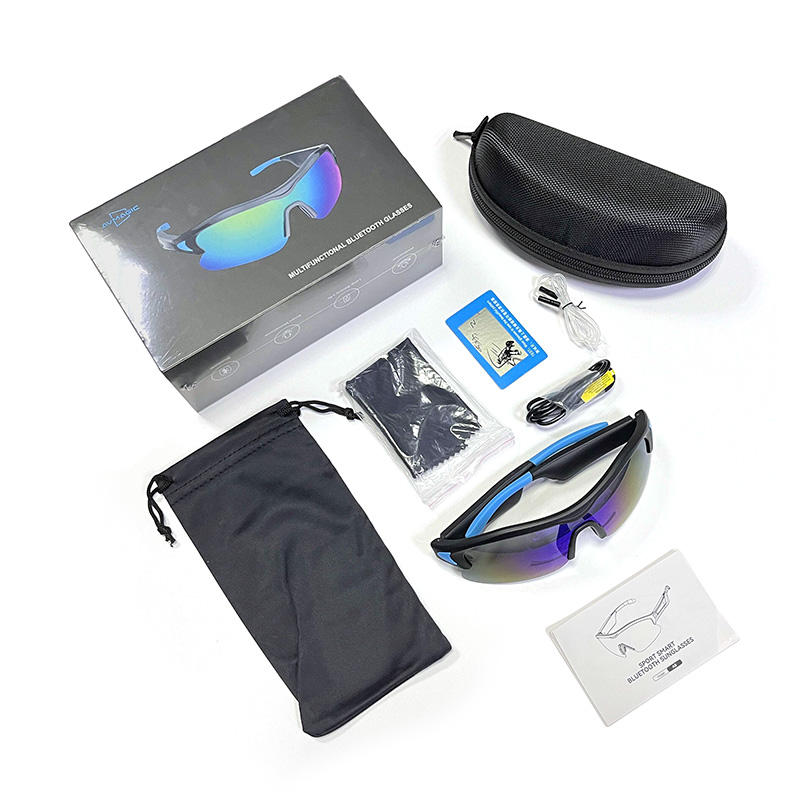 A8 Smart Glasses BT Calling Music Polarized Sunglasses UV Protection Hands-Free Eyeglasses for Sport Outdoor Cycling