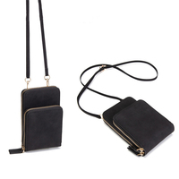Tas Tangan Kecil Wanita, Dompet Selempang Telepon Seluler Bahu Mini Tempat Kartu