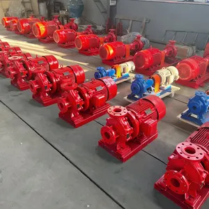 High-Efficiency Fire Fighting Pump System Electric Motor Powered Pumps For Circulation And Fire Suppression