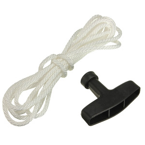 QY Lawn Mower Starter Pull Rope <b>Handle</b> Universal Replacement For Grass Cutter <b>Hedge</b> <b>Trimmer</b> Brush Cutter Accessories - Product Image 2