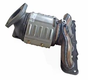 Pièces de système d'échappement automatique professionnel élevé d'approvisionnement direct d'usine convertisseur catalytique à ajustement direct pour Hyundai Tuscon - Product Image 6