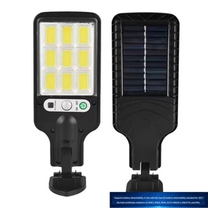 Lampu Taman Dinding <span class=keywords><strong>LED</strong></span> Tenaga Surya Tahan Air dan Debu IP65 Baterai Lithium Isi Ulang Baterai Dapat Dilepas Bersertifikasi RoHS CE 140 - Product Image 2