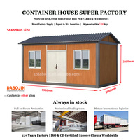Maison préfabriquée modulaire miniature pour l'extérieur, abri de jardin, logement temporaire