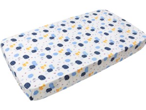 OEKO-TEX Certificated Muslin Baby Crib Bed Bassinet <strong>Cot</strong> Fitted <strong>Sheets</strong> - Product Image 5