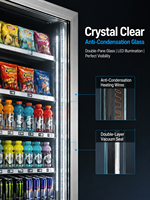 Máquina Expendedora Comercial de Bebidas y Snacks con Botones, Compatible con Múltiples Métodos de Pago (Monedas, Código QR), Personalización OEM ODM