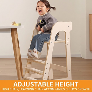 Torre de Aprendizaje Plegable para Niños, Ayudante de Cocina, Torre Ajustable de Tres Secciones, Taburete Escalonado Adecuado para Niños Pequeños - Product Image 2