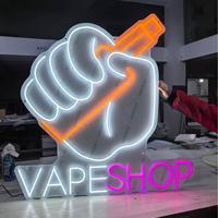 Enseigne au néon LED en forme de tasse de bière, éclairage de tasse de jus, décoration murale, logo, cadeau d'anniversaire, enseigne de magasin, lumières au néon USB pour bière