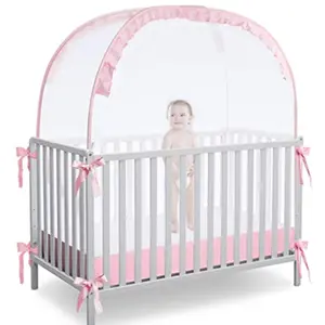 便携式婴儿床安全帐篷婴儿网罩蚊帐婴儿床