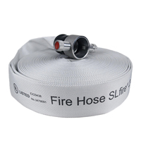 Tuyaux de lutte contre l'incendie SL, système de protection incendie, 20M 25M 30M, blanc, flexible, durable, recyclable, personnalisable, tuyau d'incendie en caoutchouc UL
