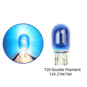 Chất lượng cao <span class=keywords><strong>T20</strong></span> nêm cơ sở duy nhất đôi Filament 12V 21W 5W bóng đèn <span class=keywords><strong>halogen</strong></span> - Product Image 5