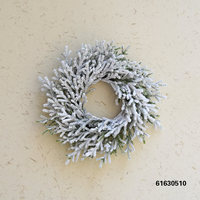 Guirlande de Noël en pin, cyprès artificiel, plantes vertes, décorations de Noël pour porte d'entrée, décoration de maison, Noël