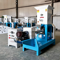 Machine d'extrusion d'aliments pour poissons flottants sur mesure en usine, machine à granulés d'aliments pour chats, lapins, poulets et perroquets