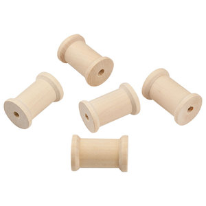 Tailai fait à la main bricolage accessoires rétro et nostalgique bobine d'enroulement en <span class=keywords><strong>bois</strong></span> couleur <span class=keywords><strong>bois</strong></span> <span class=keywords><strong>brut</strong></span> peint Technique en vente - Product Image 2