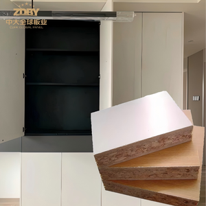 Tablero de Partículas Recubierto de Melamina ZD E0 1220*2440*15mm 16mm 18mm para Armarios de Dormitorio - Product Image 1