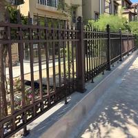 Panneau de clôture en aluminium soudé sans soudure haute sécurité pour balustrade de balcon, villa de luxe traditionnelle, escalier, hôtel, jardin, terrasse
