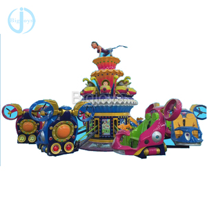 Emozionanti Giostre Rotanti di Alta Qualità per Parchi Divertimento, 16 Posti, Modello Blue <span class=keywords><strong>Star</strong></span> in Vendita - Product Image 2