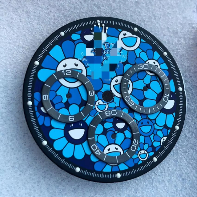 Luxury NH35 Textured Dial - Blank 39mm Enamel, Miyota 8285 Carbon, ETA 2824 Pilot, Gold Sun NH39