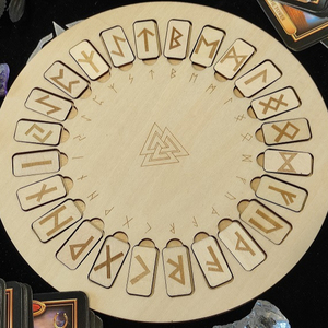 Juego <span class=keywords><strong>de</strong></span> discos <span class=keywords><strong>de</strong></span> Runas <span class=keywords><strong>de</strong></span> madera, accesorios <span class=keywords><strong>de</strong></span> ritual <span class=keywords><strong>de</strong></span> bruja, adornos <span class=keywords><strong>de</strong></span> Altar, accesorios <span class=keywords><strong>de</strong></span> adivinación, superventas - Product Image 3