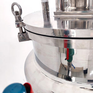 40 리터 실험실 혼합 탱크 스테인레스 스틸 액체 오일 접착제 주스 물 교반기 저장 탱크 - Product Image 3