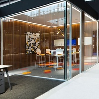 Panneau mural de Partition murale, en verre trempé décoratif, design pratique, usine shan