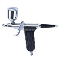 Kit aérographe double action en cuivre avec gobelets à gravité de 22cc, 7cc, 5cc et buses de 0,2/0,3/0,5 mm pour tatouage aérographe en Chine