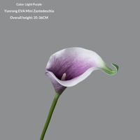 Bouquet de fleurs artificielles mini Calla Lily style INS pour décoration de mariage HYMW01519 – Vente en gros pour la maison, l'hôtel et le bureau