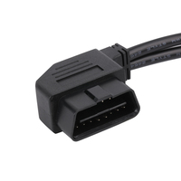 Cable divisor macho a hembra de 16 pines con conector opel obd2 obd-ii macho y obd para Escáner de diagnóstico OBD2, lector de código de falla Rea