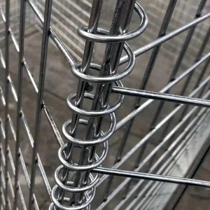 Gabions galvanisés 1x1x0,3m, panier gabions, mur gabions, mur de soutènement <span class=keywords><strong>en</strong></span> gabions rempli de pierres - Product Image 3