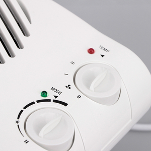 High quality Electric Small <b>Fan</b> Heater Shaking <b>Head</b> and Down Portable Household Bedroom Office Use - Product Image 4