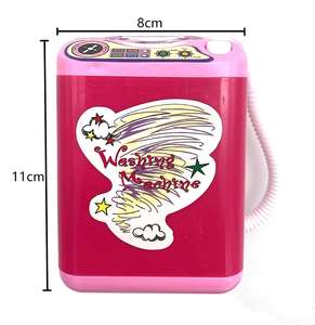 Mini Limpiador Eléctrico de Brochas de Maquillaje de Plástico - Máquina de Limpieza Automática de 2 Colores, También Sirve como Batidora de Café, Edades 4-12 - Product Image 4