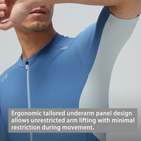 Maillot de Ciclismo Corto para Hombre RESEARCH, Cortavientos, Transpirable, de Secado Rápido, para Primavera/Verano, para Ciclismo de Carretera y Montaña, OEM