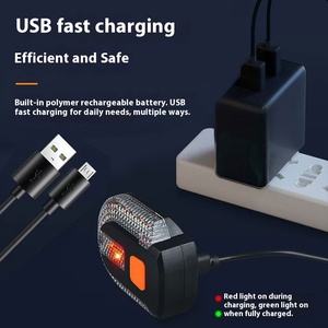 Feu arrière de vélo avec clignotants, étanche IP65, 5 modes, télécommande sans fil, équipement d'avertissement LED, vélo de route, vélo de montagne - Product Image 2