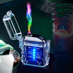 Meilleurs accessoires pour fumeurs : Briquet électronique rechargeable 1ml LED <span class=keywords><strong>VP</strong></span>, dispositif USB Type C, pour cigarettes jetables - Product Image 4