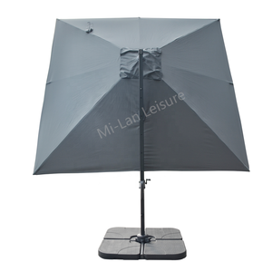 Parasol suspendu Roma de luxe commercial 3x3M en aluminium et acier DC-UM-101-S3 - Product Image 6