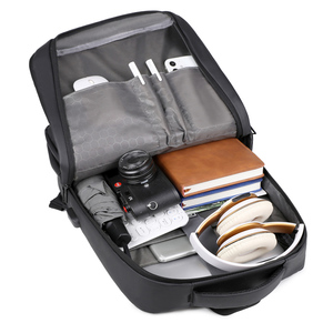 Mochilas de viaje Fabricante Laptop Diseño Alta calidad Impermeable con USB Laptop Backpack - Product Image 4