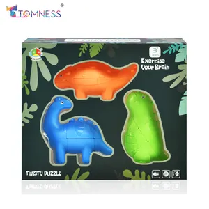 Dinozor sihirli küp küp hız küp stres oyuncakları bulmaca oyuncaklar