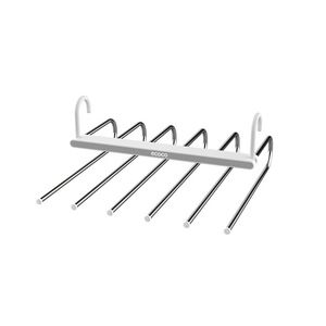 Porte-pantalon Ecoco à 6 barres, type crochet, organisateur de garde-robe minimaliste et peu encombrant pour la maison - Product Image 1