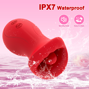 Klitoral Emme Vibratörü Dil Yalama Stimülatörü Meme Masaj Aleti Mini Güçlü Emiş Sessiz Şarj Edilebilir Silikon Yetişkin Oyuncakları - Product Image 4