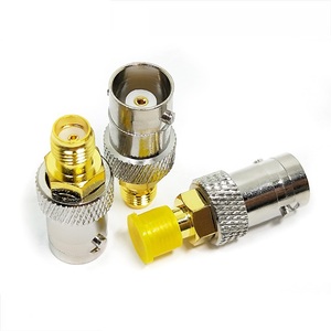 <span class=keywords><strong>BNC</strong></span> femelle à sma femelle RF coaxial adaptateur convertisseur pour Ham Radio <span class=keywords><strong>HT</strong></span> antenne Scanner SDR Dongle - Product Image 1