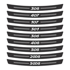 Autocollant de Protection de Coffre de Voiture en Fibre de Carbone pour <span class=keywords><strong>Peugeot</strong></span> 307 206 308 407 207 3008 <span class=keywords><strong>208</strong></span> 508 2008 301 408 107 607 3008 5008 Accessoires - Product Image 5