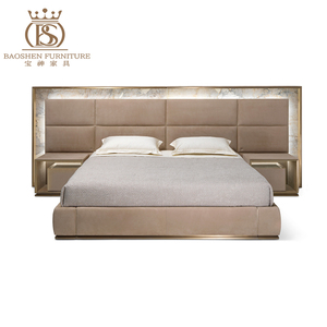 Fabricante BS Personaliza <span class=keywords><strong>Muebles</strong></span> <span class=keywords><strong>de</strong></span> Dormitorio <span class=keywords><strong>de</strong></span> Lujo <span class=keywords><strong>de</strong></span> Diseño Italiano <span class=keywords><strong>de</strong></span> Alta Calidad para Casas <span class=keywords><strong>de</strong></span> Huéspedes, Hoteles y Villas - Product Image 1